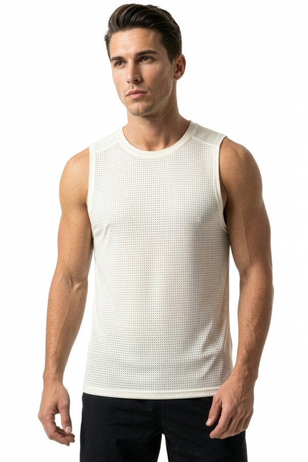Men's tank top Freever JF21031 white