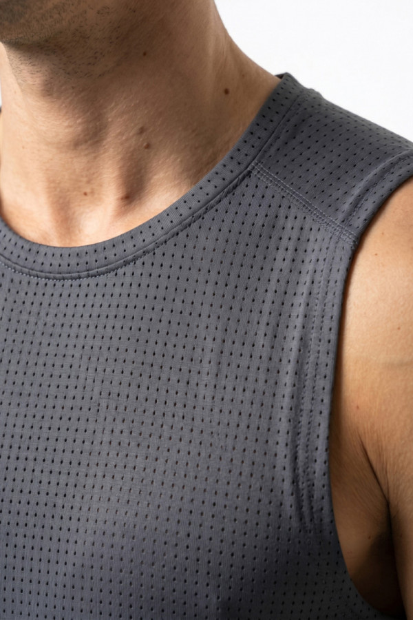 Men's tank top Freever JF21031 gray, Фото №3- freever.ua