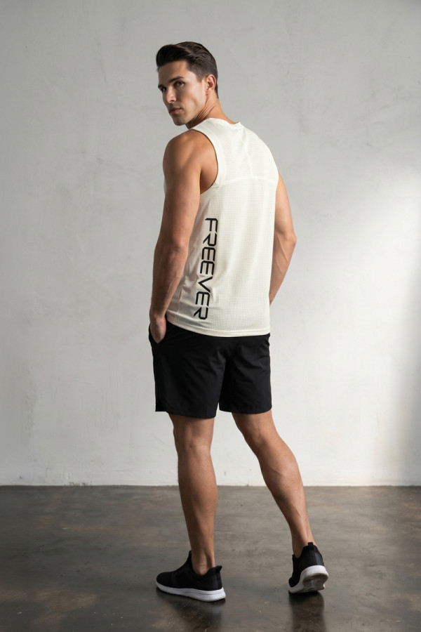 Men's tank top Freever JF21031 white, Фото №4- freever.ua