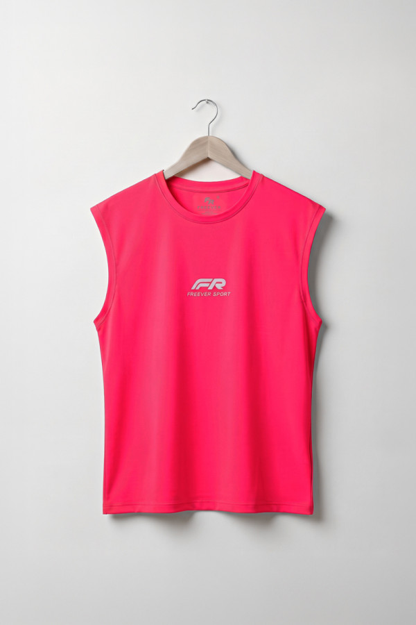 Women's sleeveless jacket Freever JF21036 raspberry, Фото №2- freever.ua