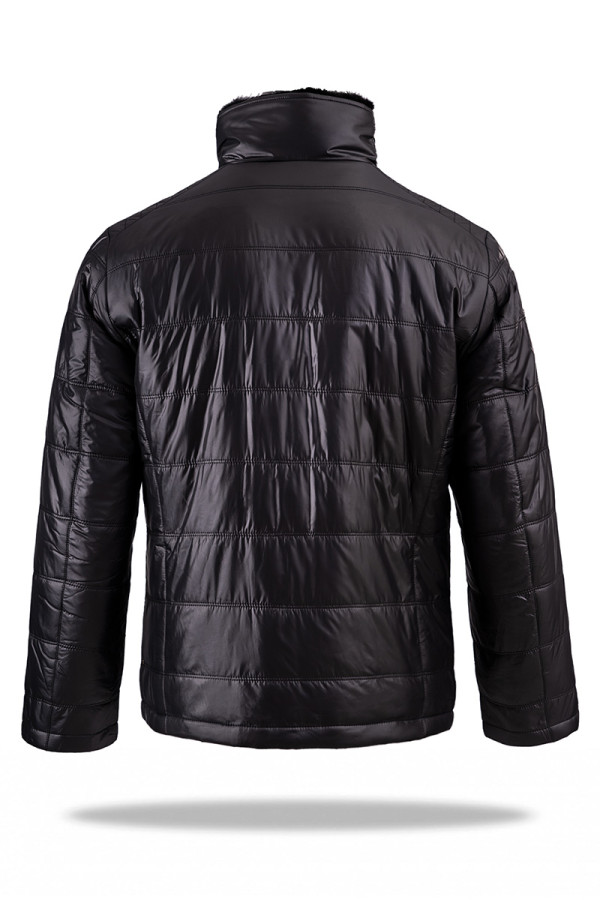 Camel wool jacket for men Freever WF 2117 black, Фото №4- freever.ua