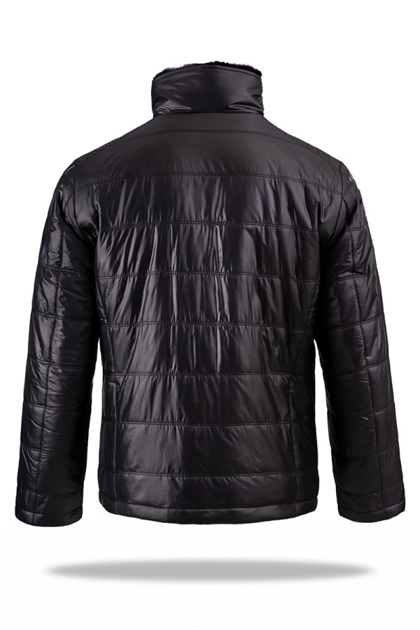 Camel wool jacket for men Freever WF 2117 black, Фото №4- freever.ua