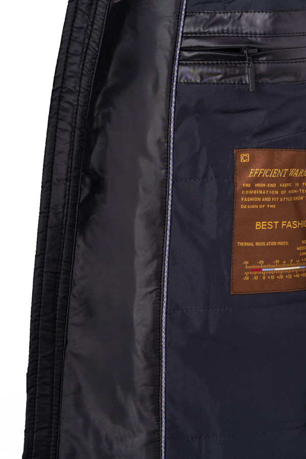 Camel wool jacket for men Freever WF 2117 black, Фото №6- freever.ua