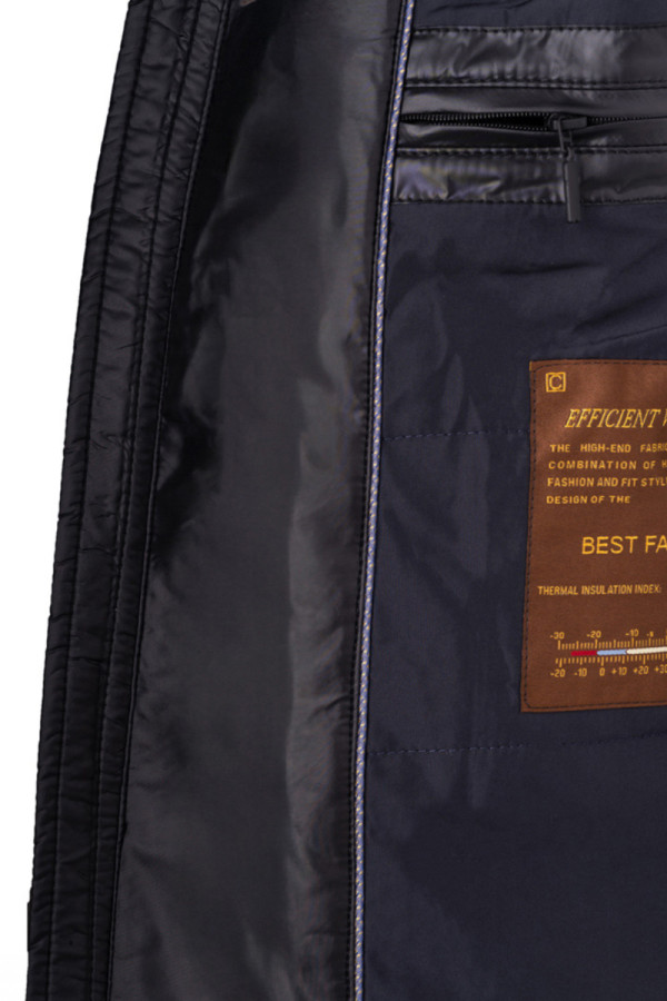 Camel wool jacket for men Freever WF 2117 black, Фото №6- freever.ua