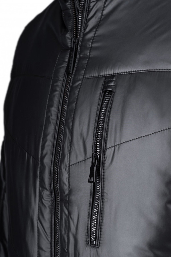 Camel wool jacket for men Freever WF 2118 black, Фото №5- freever.ua