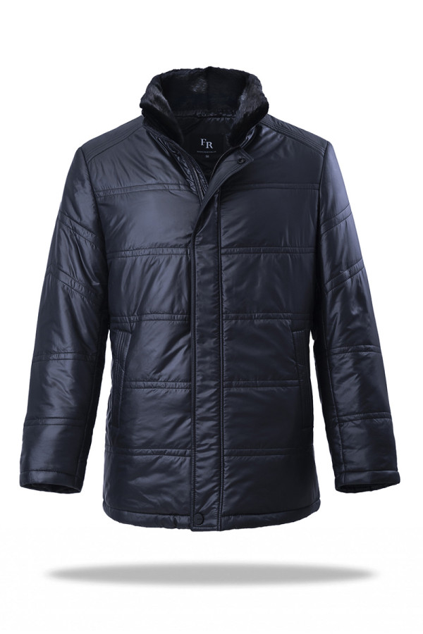 Camel wool jacket for men Freever WF 2148 black, Фото №3- freever.ua