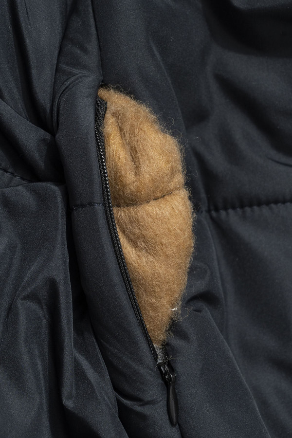 Camel wool jacket for men Freever WF 2148 black, Фото №8- freever.ua