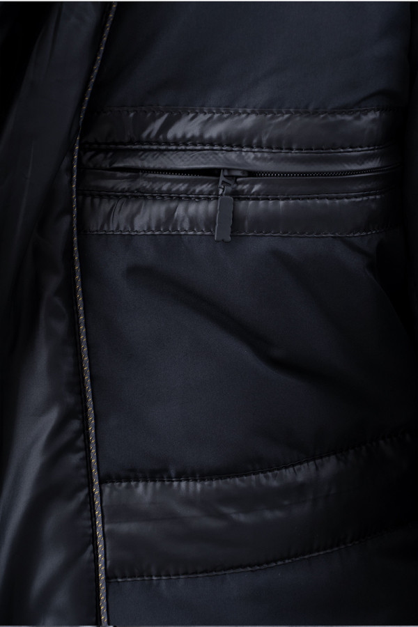 Camel wool jacket for men Freever WF 2148 black, Фото №7- freever.ua