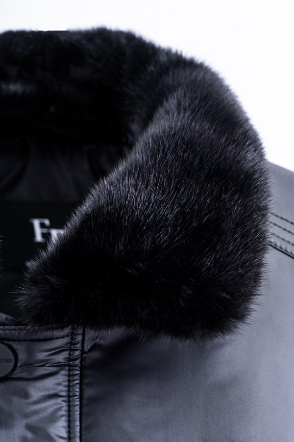 Camel wool jacket for men Freever WF 2148 black, Фото №9- freever.ua