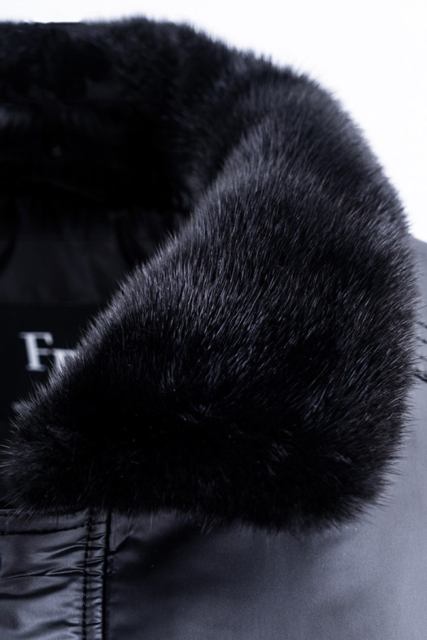 Camel wool jacket for men Freever WF 2148 black, Фото №9- freever.ua