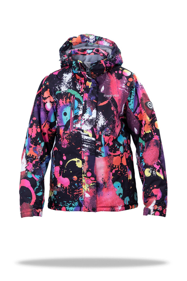 Children's ski jacket Freever SF 21601 multicolor, Фото №3- freever.ua