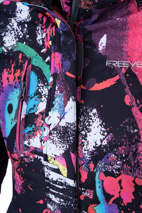 Children's ski jacket Freever SF 21601 multicolor, Фото №2- freever.ua