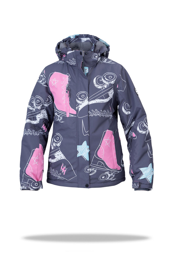 Ski jacket for children Freever SF 21602 gray, Фото №2- freever.ua