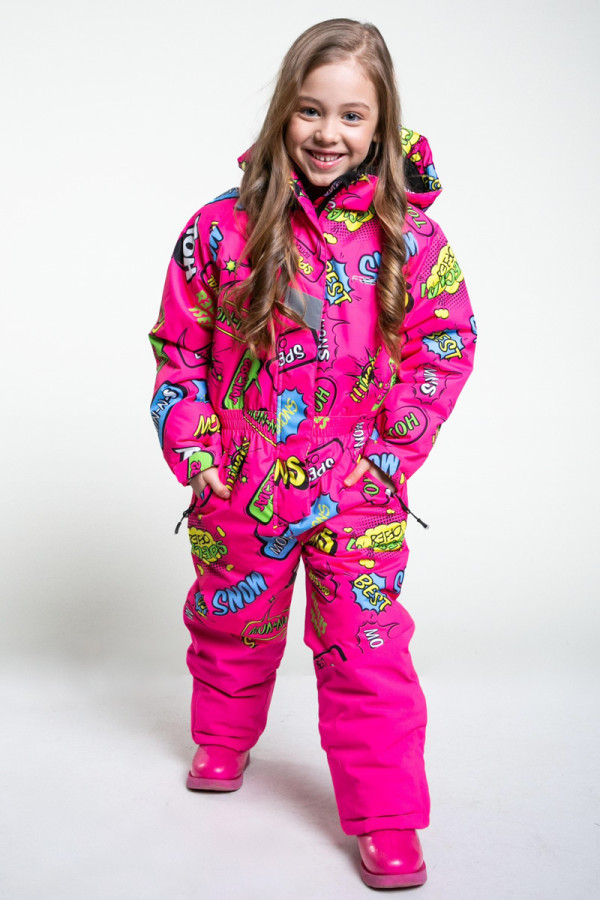 Children's ski suit Freever SF 21607 raspberry