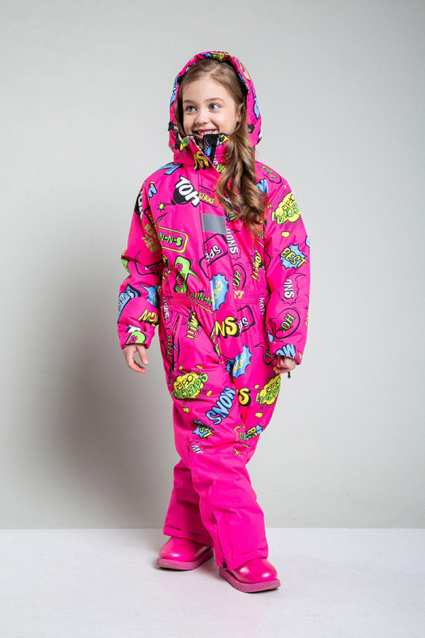 Children's ski suit Freever SF 21607 raspberry, Фото №5- freever.ua