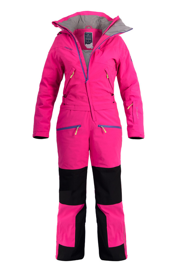 Snowboard suit for women Freever WF 21608 pink