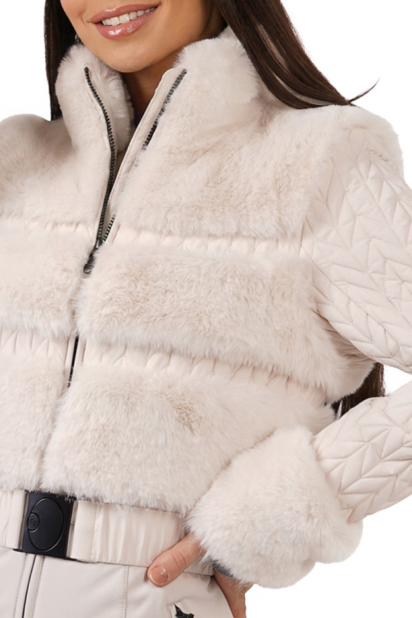 Damen-Skianzug Freever NF 21616-21655 beige, Фото №4- freever.ua