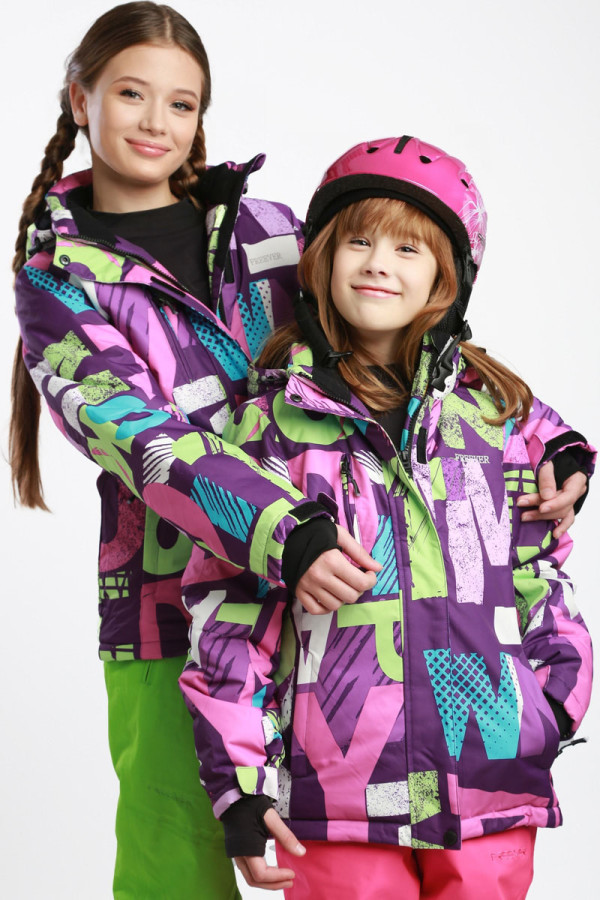 Children's ski jacket Freever AF 21623 multicolor, Фото №2- freever.ua