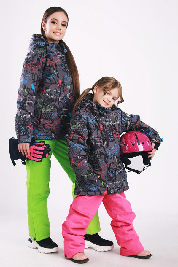 Children's ski jacket Freever AF 21624 multicolor, Фото №2- freever.ua
