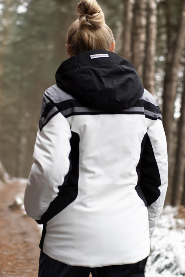Women's ski jacket Freever AF 21625 white, Фото №8- freever.ua