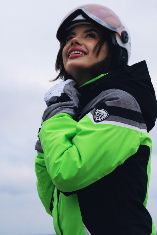 Women's ski jacket Freever AF 21625 light green, Фото №4- freever.ua