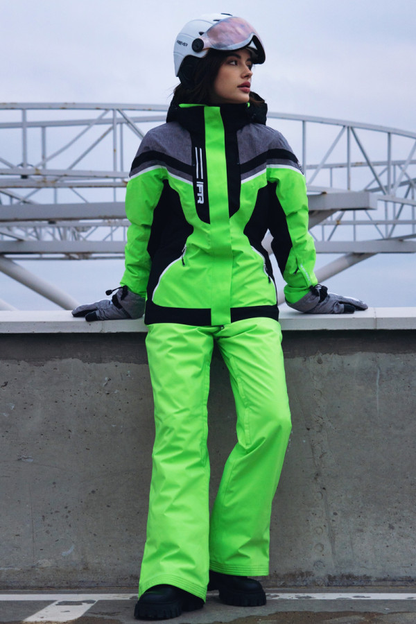 Women's ski jacket Freever AF 21625 light green, Фото №2- freever.ua