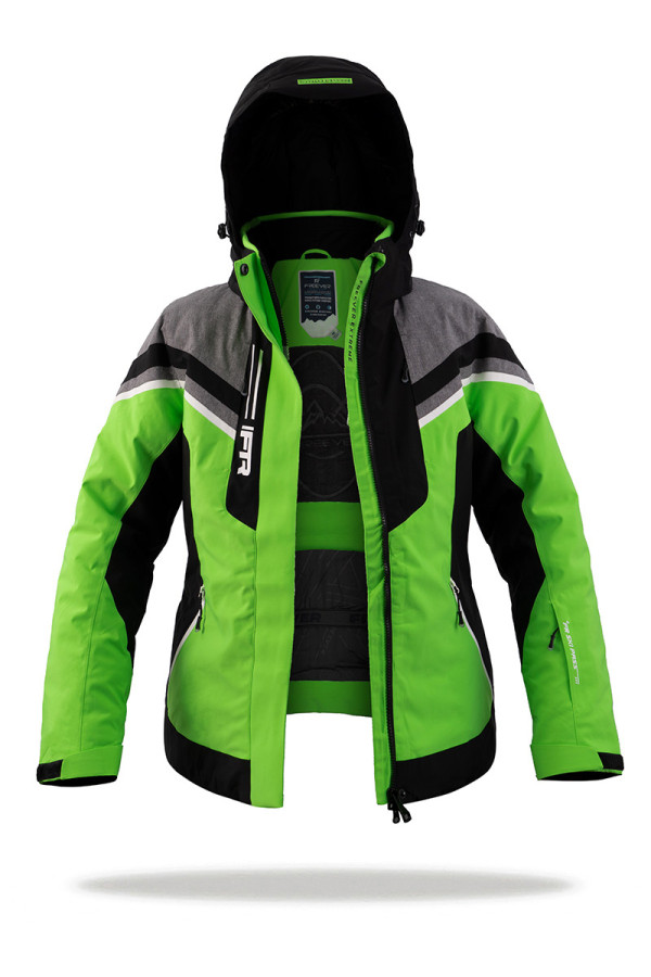 Women's ski jacket Freever AF 21625 light green