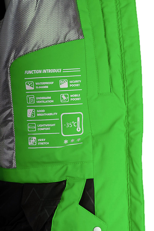 Women's ski jacket Freever AF 21625 light green, Фото №7- freever.ua
