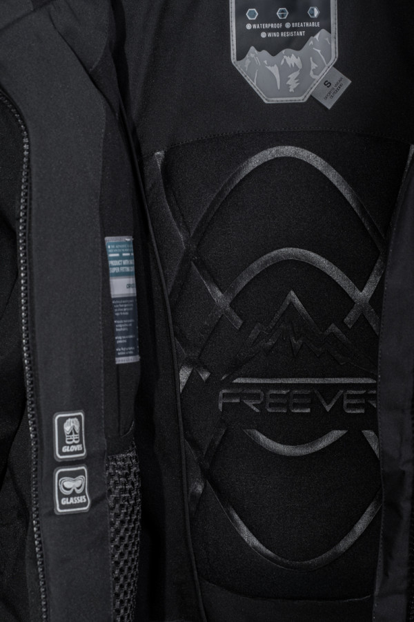 Damen-Skijacke Freever NF 21627 schwarz, Фото №7- freever.ua