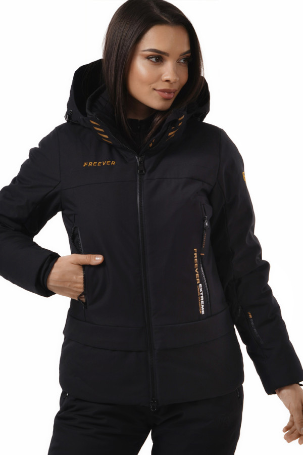 Women's ski jacket Freever NF 21627 black