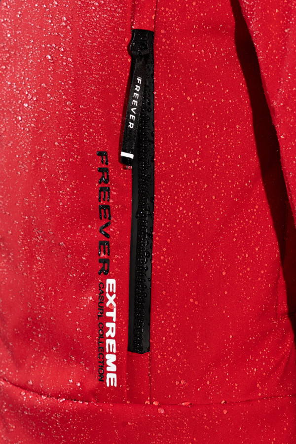 Women's ski jacket Freever NF 21627 red, Фото №6- freever.ua