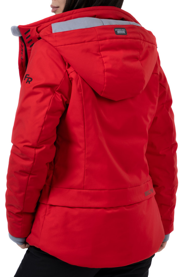 Women's ski jacket Freever NF 21627 red, Фото №5- freever.ua