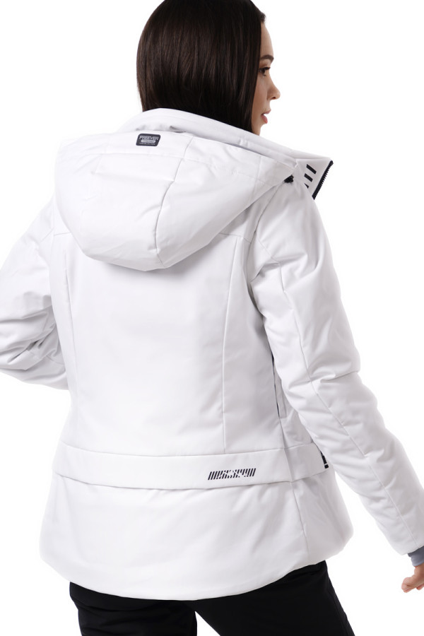 Women's ski jacket Freever NF 21627 white, Фото №5- freever.ua