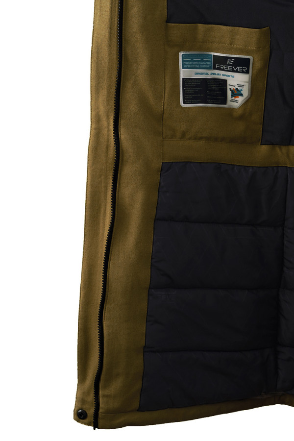 Parka women Freever AF 21628 mustard, Фото №9- freever.ua