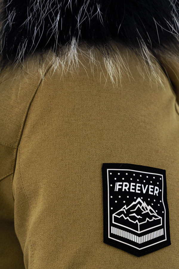 Parka women Freever AF 21628 mustard, Фото №7- freever.ua