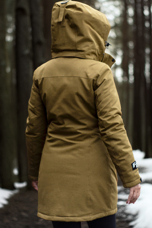 Parka women Freever AF 21628 mustard, Фото №8- freever.ua