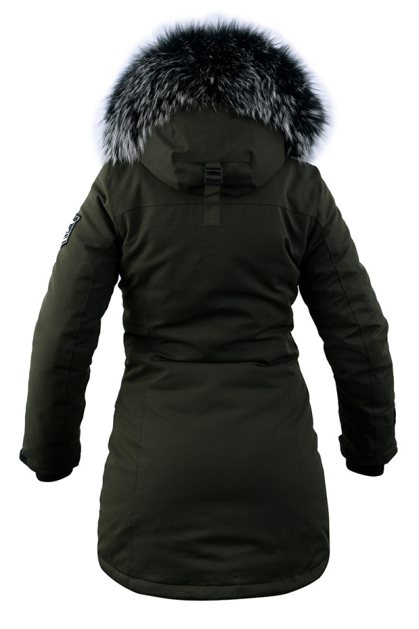 Parka women Freever AF 21628 khaki, Фото №5- freever.ua