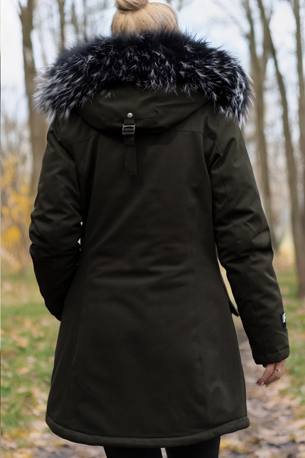 Parka women Freever AF 21628 khaki, Фото №8- freever.ua