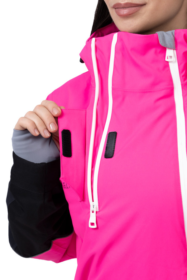 Women's snowboard jumpsuit Freever NF 21629 pink, Фото №2- freever.ua