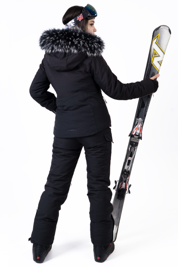 Women's ski jacket Freever NF 21630 black, Фото №8- freever.ua