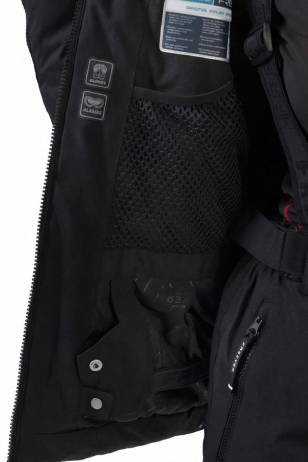 Women's ski jacket Freever NF 21630 black, Фото №5- freever.ua