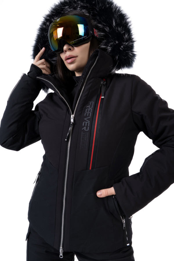Women's ski jacket Freever NF 21630 black