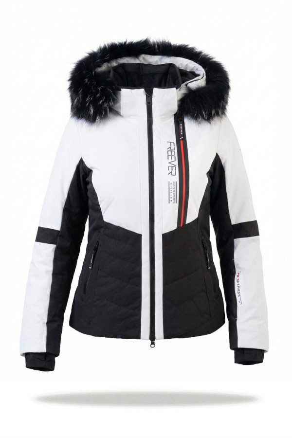 Women's ski jacket Freever NF 21630 white
