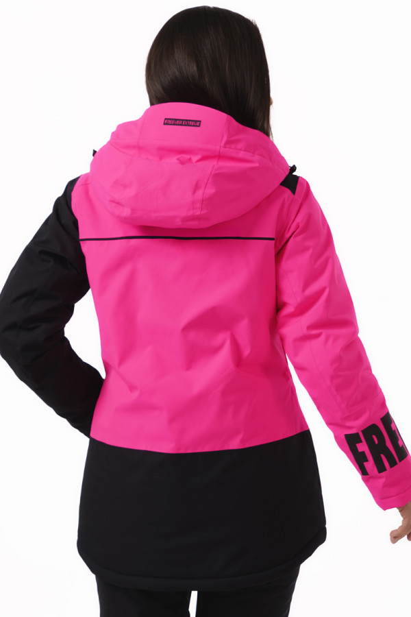 Women's Freever NF 21632 Pink Ski Jacket, Фото №5- freever.ua