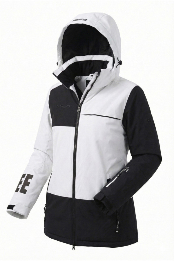 Women's ski jacket Freever NF 21632 white, Фото №7- freever.ua