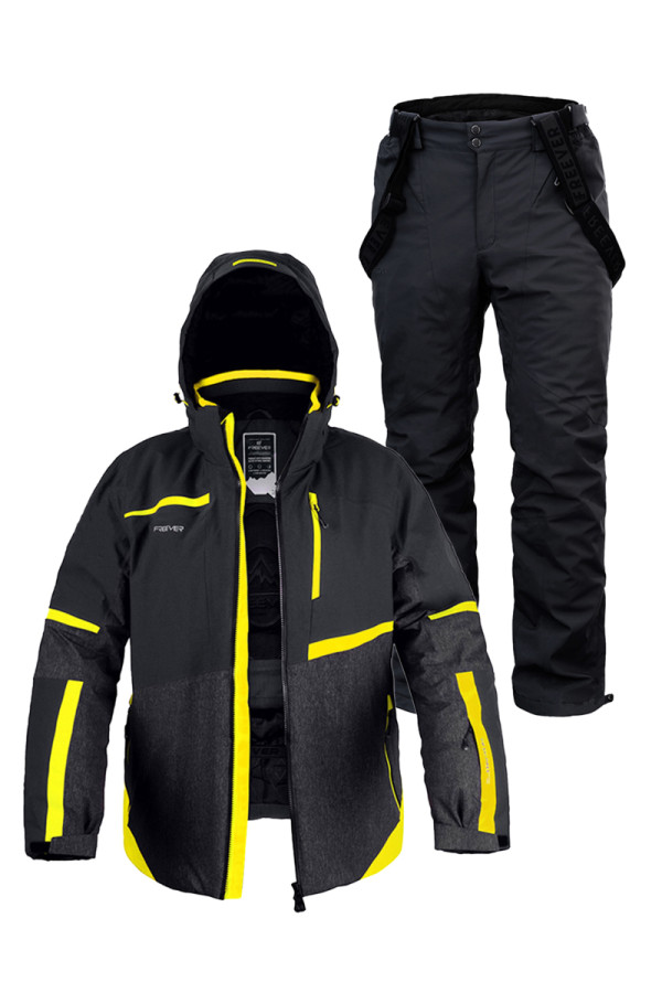 Men's FREEVER Ski Suit 21635-21693 Black