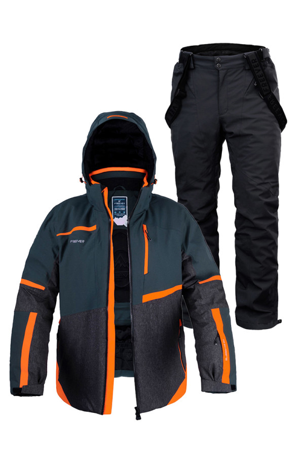 Men's Ski Suit FREEVER 21635-21693 Khaki