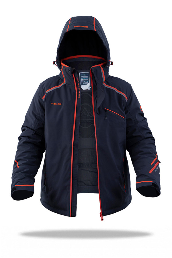 Men's ski jacket Freever AF 21636 orange