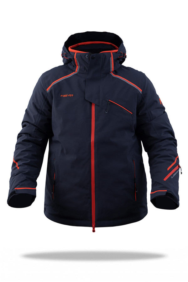 Men's ski jacket Freever AF 21636 orange, Фото №2- freever.ua