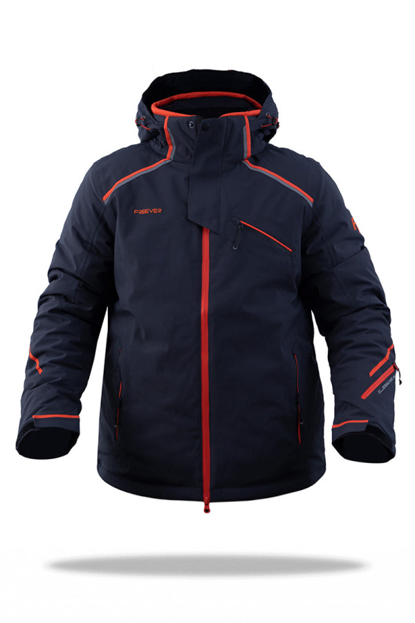 Men's ski jacket Freever AF 21636 orange, Фото №4- freever.ua